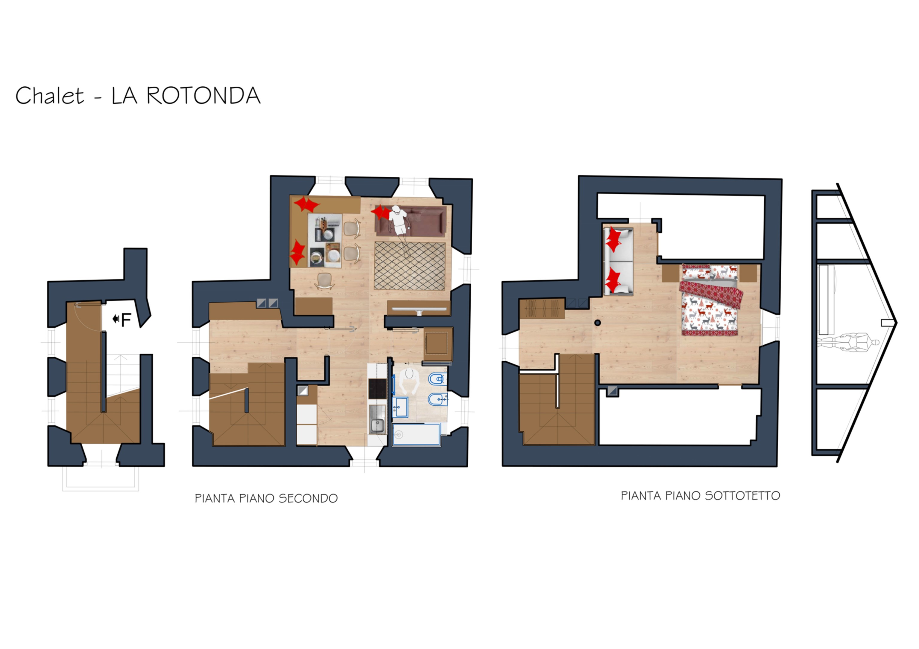 Appartamento Attico - Chalet La Rotonda